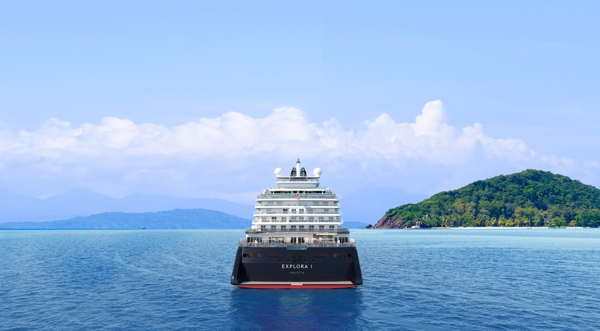 Explora I 航行於島嶼海域